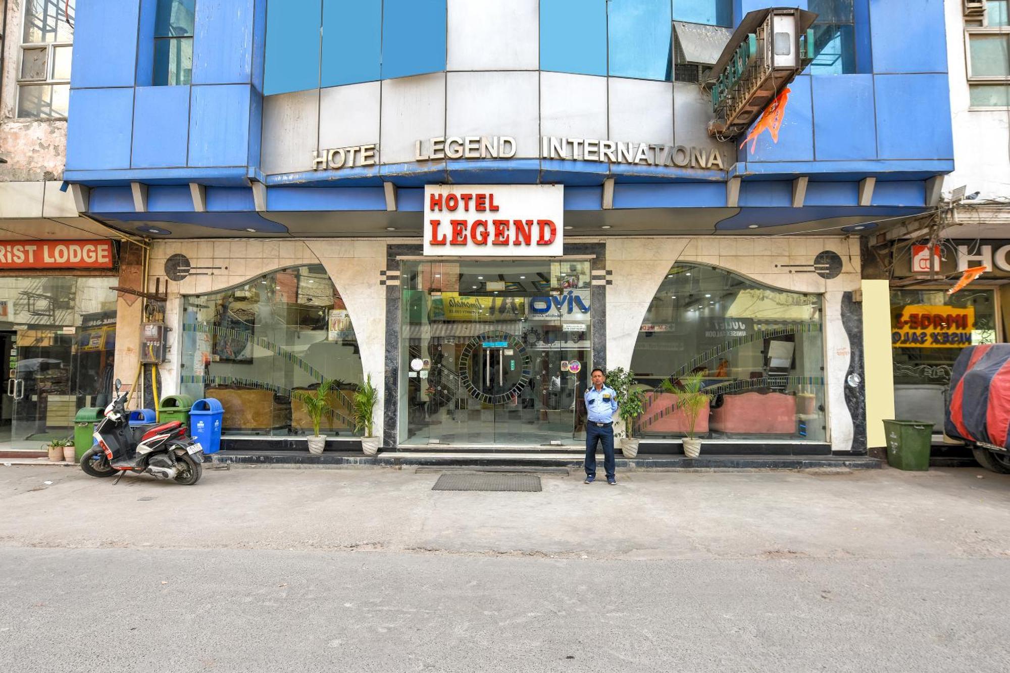 Hotel Legend - Walk-In From New Delhi Railway Station Exteriör bild